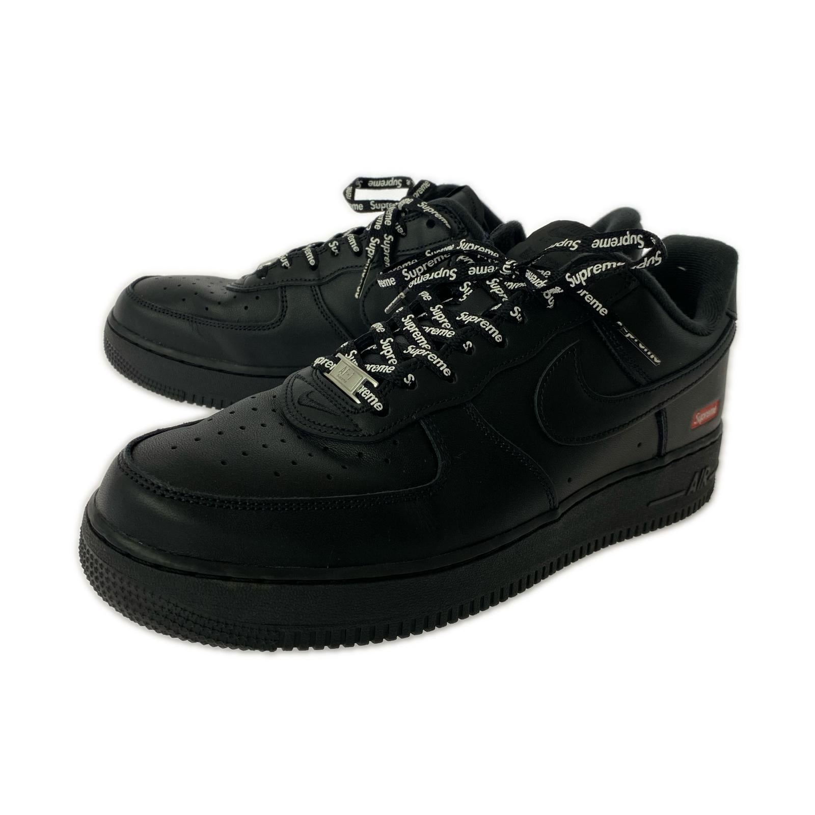 スニーカー ×Supreme Air Force 1 Low Black 29cm (US11 UK10 1/2 EU48) ブラック