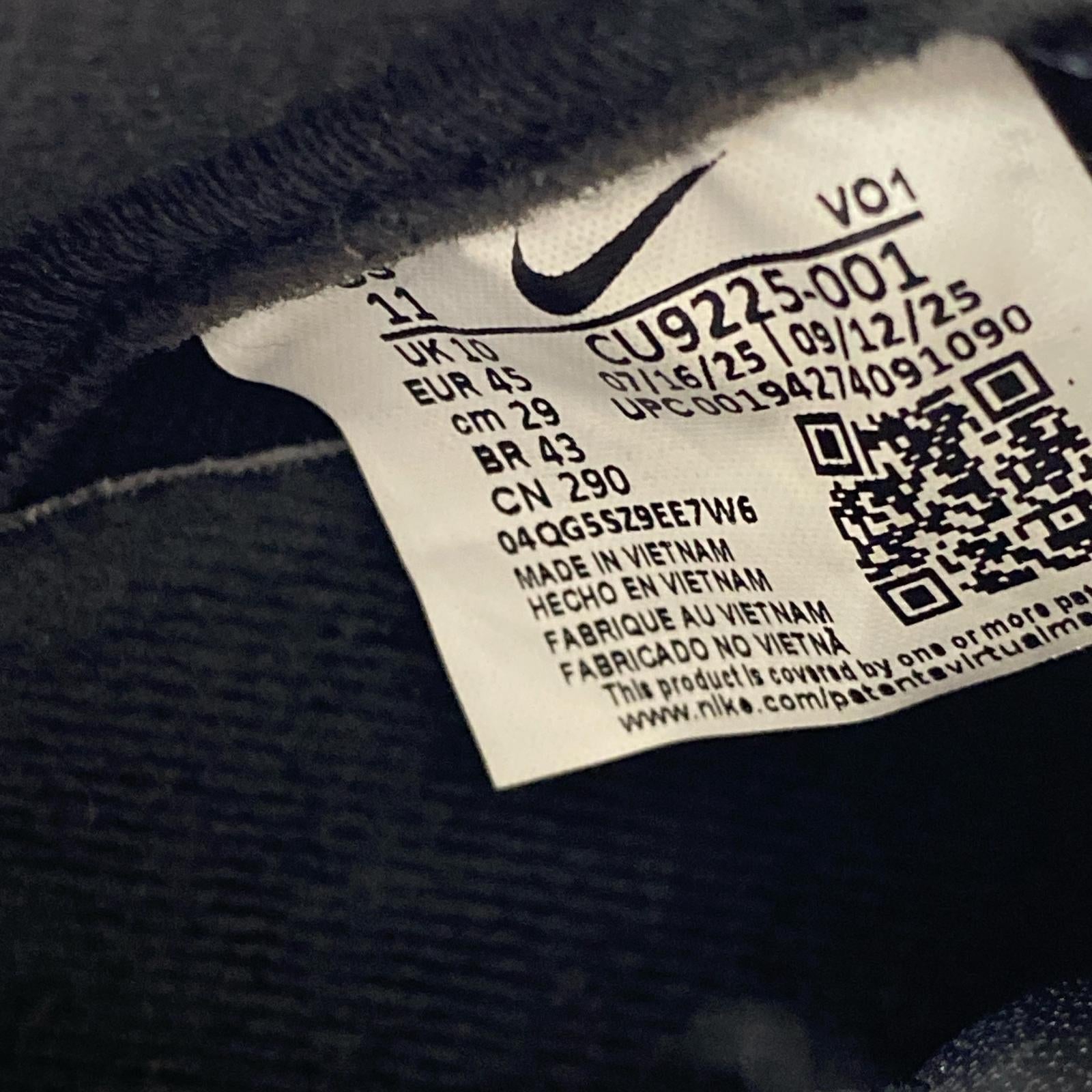 スニーカー ×Supreme Air Force 1 Low Black 29cm (US11 UK10 1/2 EU48) ブラック