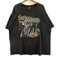 半袖Tシャツ ライダープリント ブラック