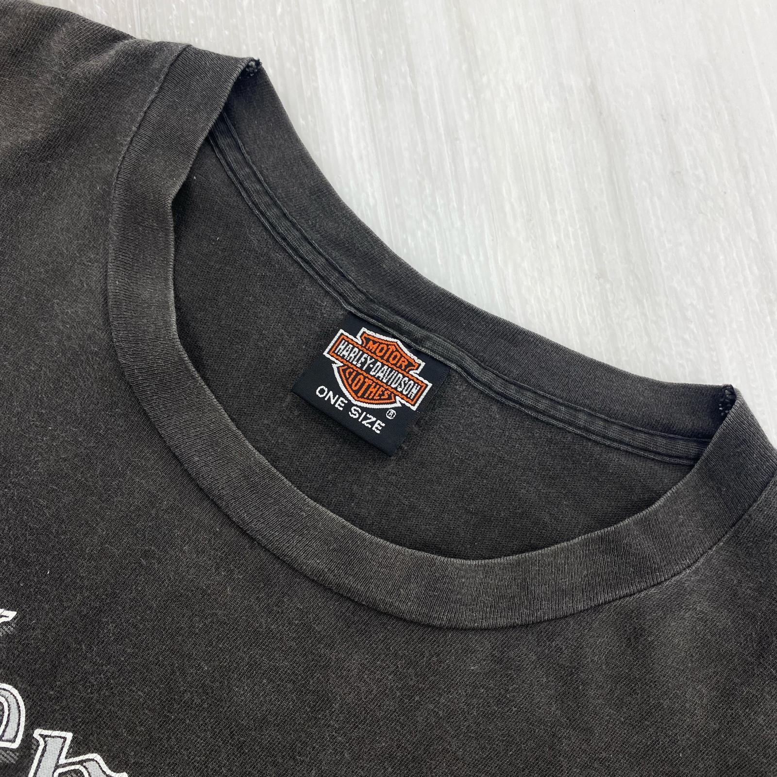 半袖Tシャツ ライダープリント ブラック