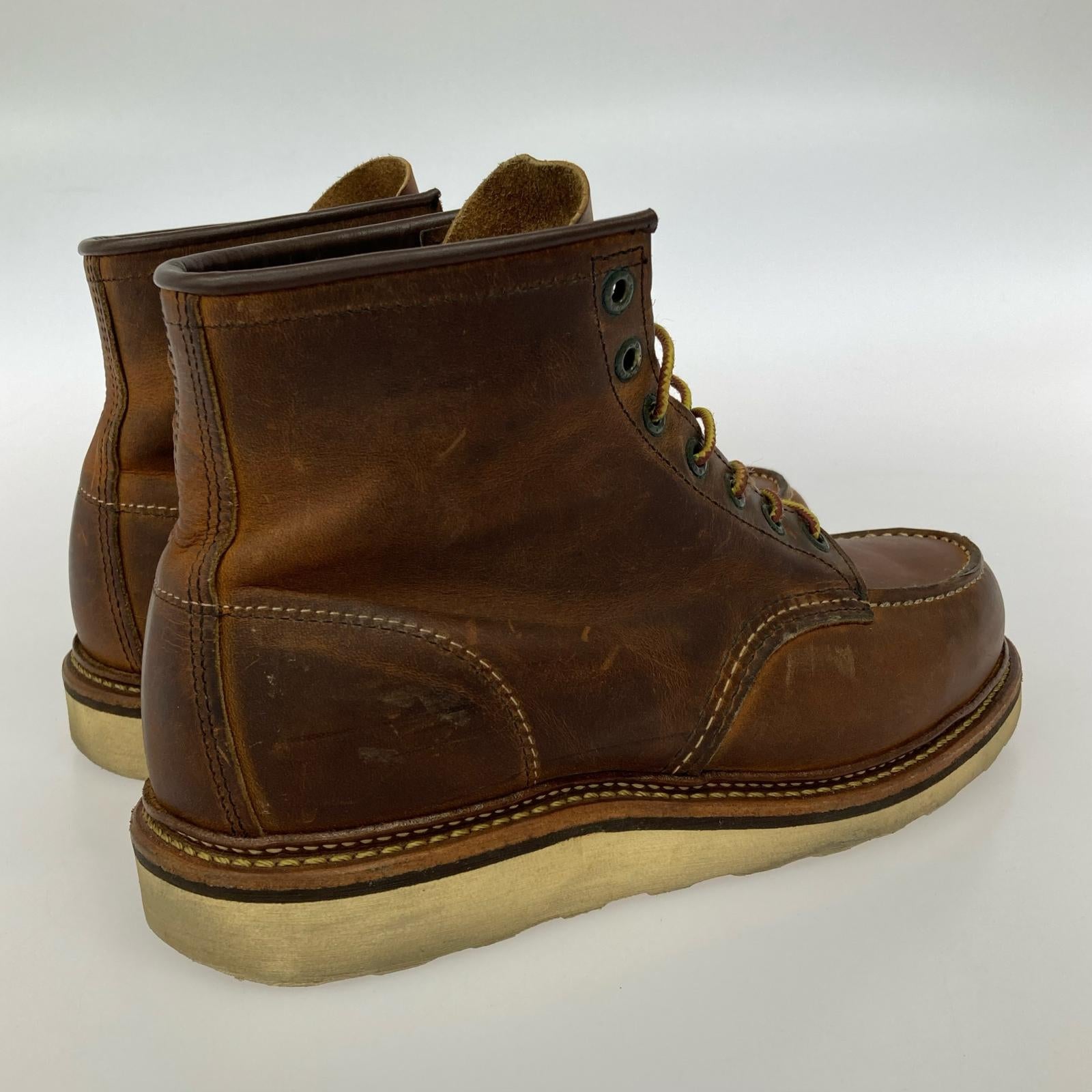 ブーツ RED WING 6-inch Classic Moc 1907 茶 (26) 26cm (US8 UK7 1/2 EU42) ブラウン