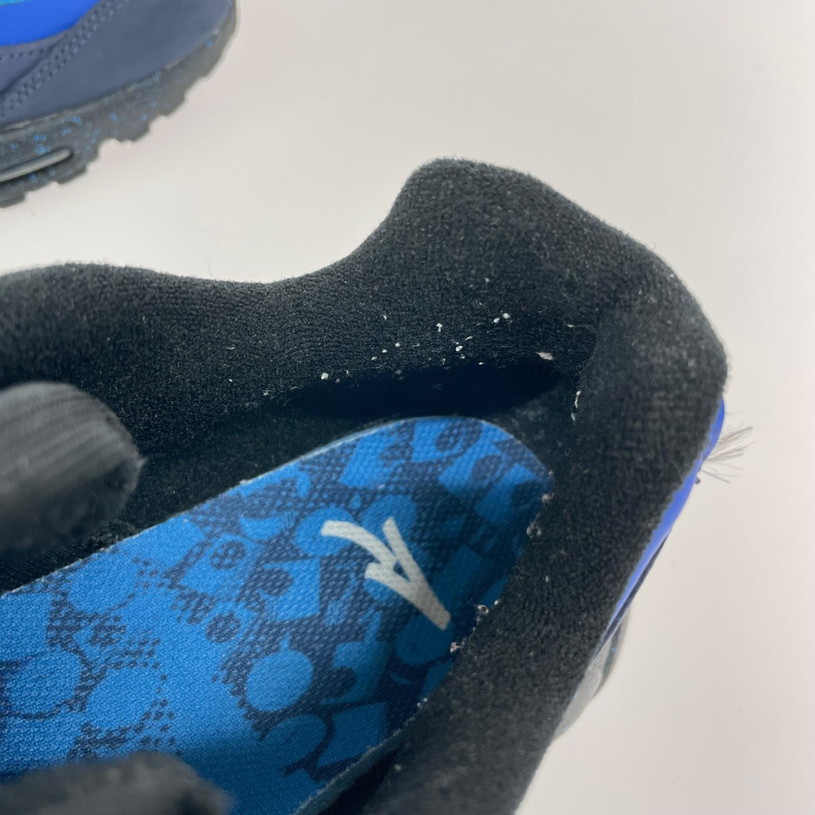 スニーカー ×Stash AIR MAX 95 Black and Harbor Blue 28.5cm (US10 1/2 UK10 EU47)
