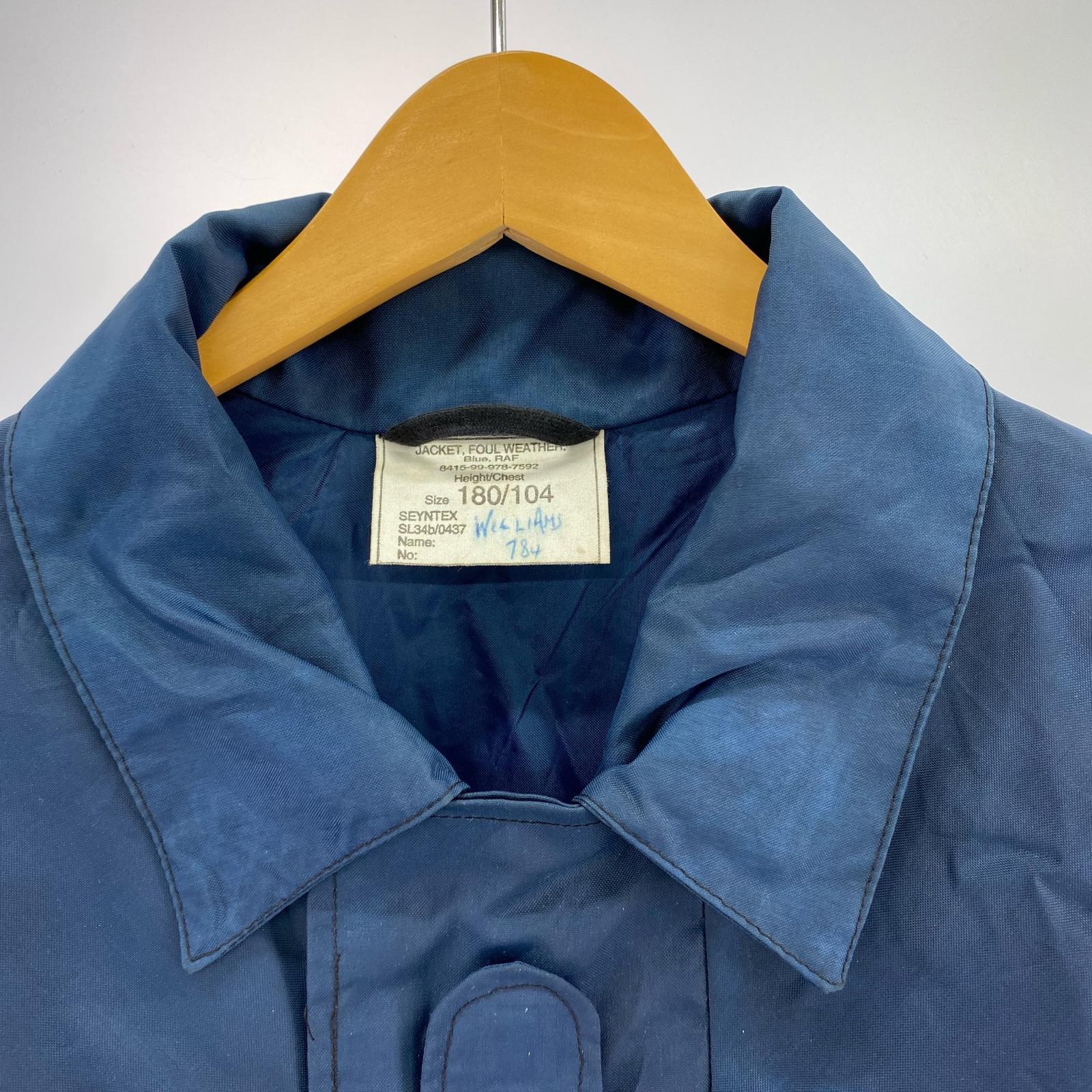 ジャケット イギリス軍 SMOCK COMBAT ブルー