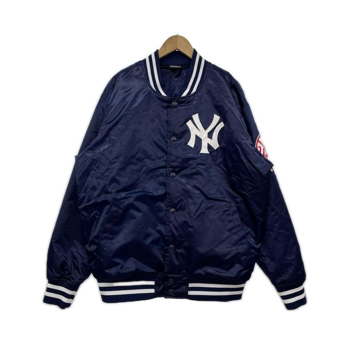 ブルゾン FANATICS スタジャン ヤンキース ネイビー (L)