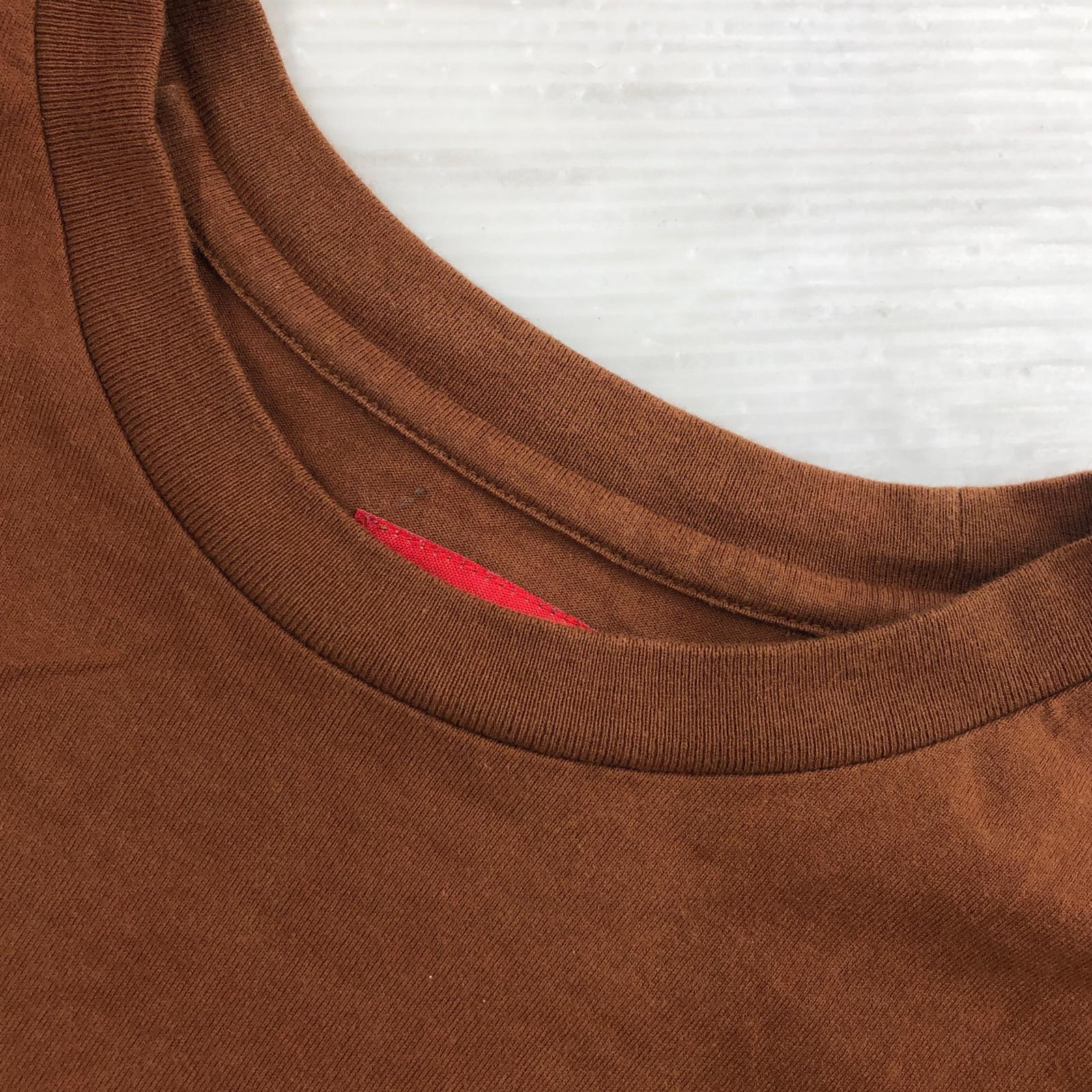 半袖Tシャツ 22ss 茶 (M) M ブラウン