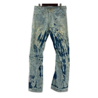デニムパンツ 00s Levi's RED 立体裁断 カプセルブリーチ W33 ネイビー