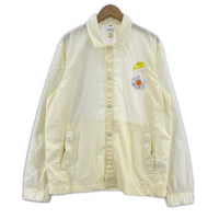 ジャケット プリント ナイロンジャケット L L イエロー