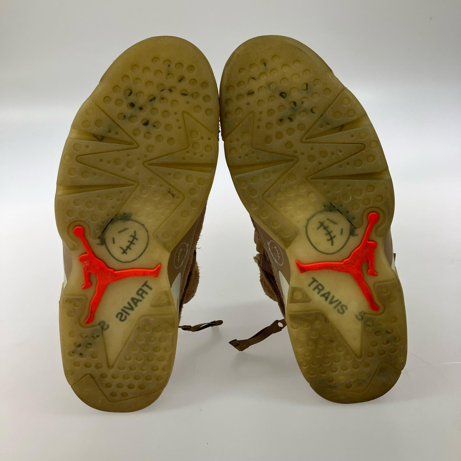 スニーカー ×Travis Scott Jordan 6 "British Khaki 27cm (US9 UK8 1/2 EU44) ブラウン