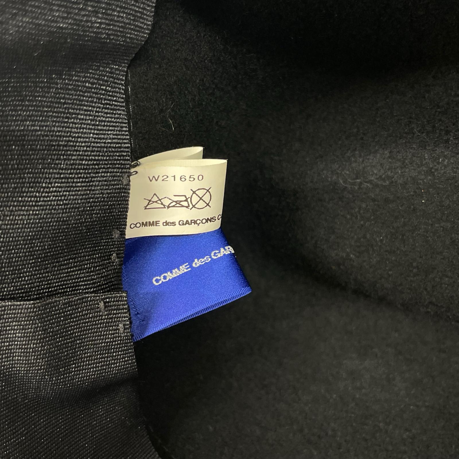 ハット SHIRT ウール ハット 黒 M ブラック