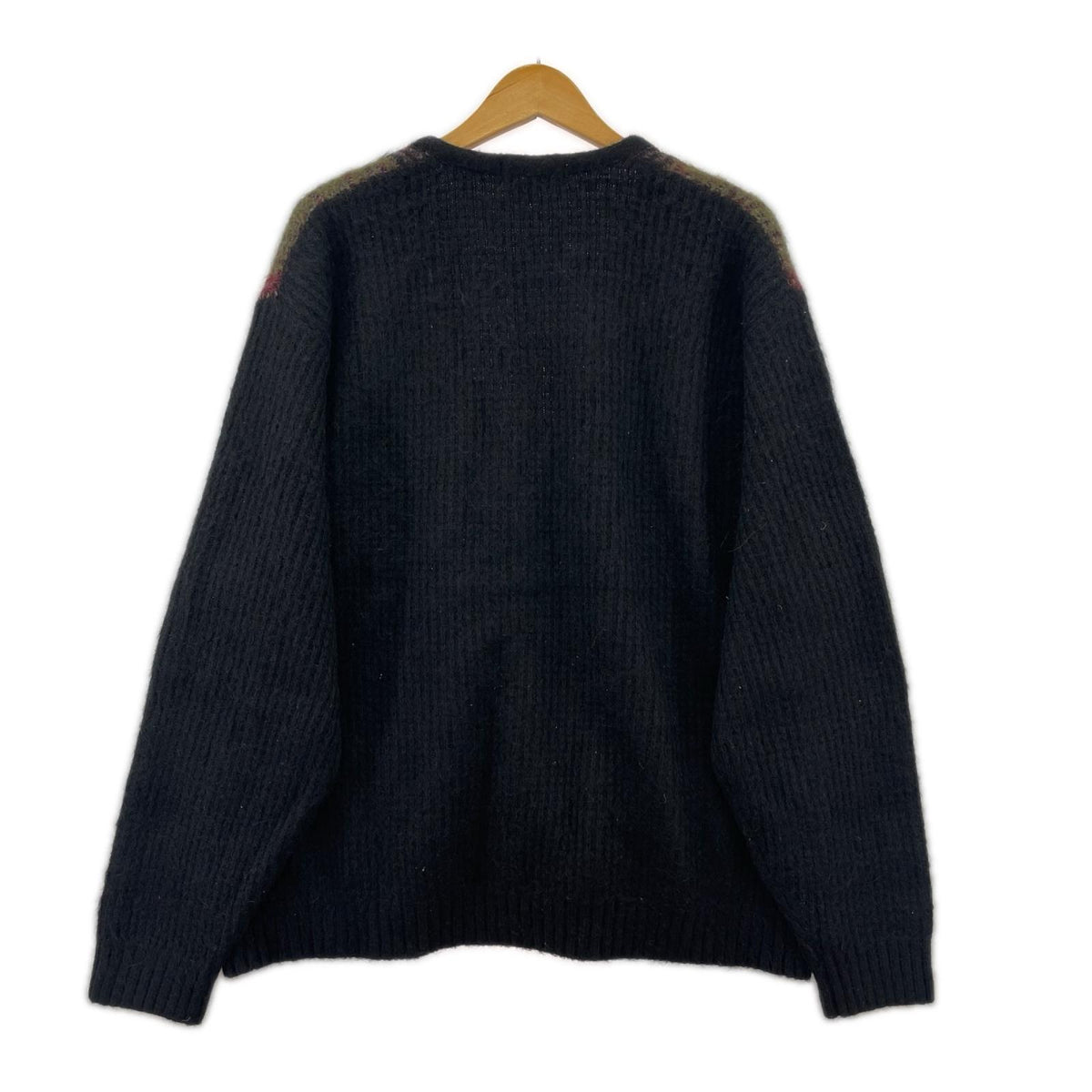 カーディガン Brushed Grid Cardigan (L)