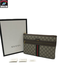 GUCCI GGスプリーム 517551 クラッチ