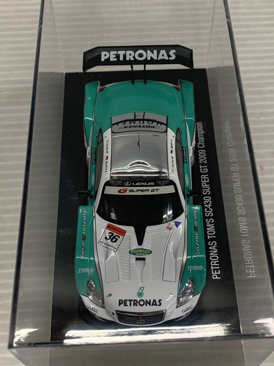 EBRO PETRONAS SC430 SUPER GT 2009 スケールカー