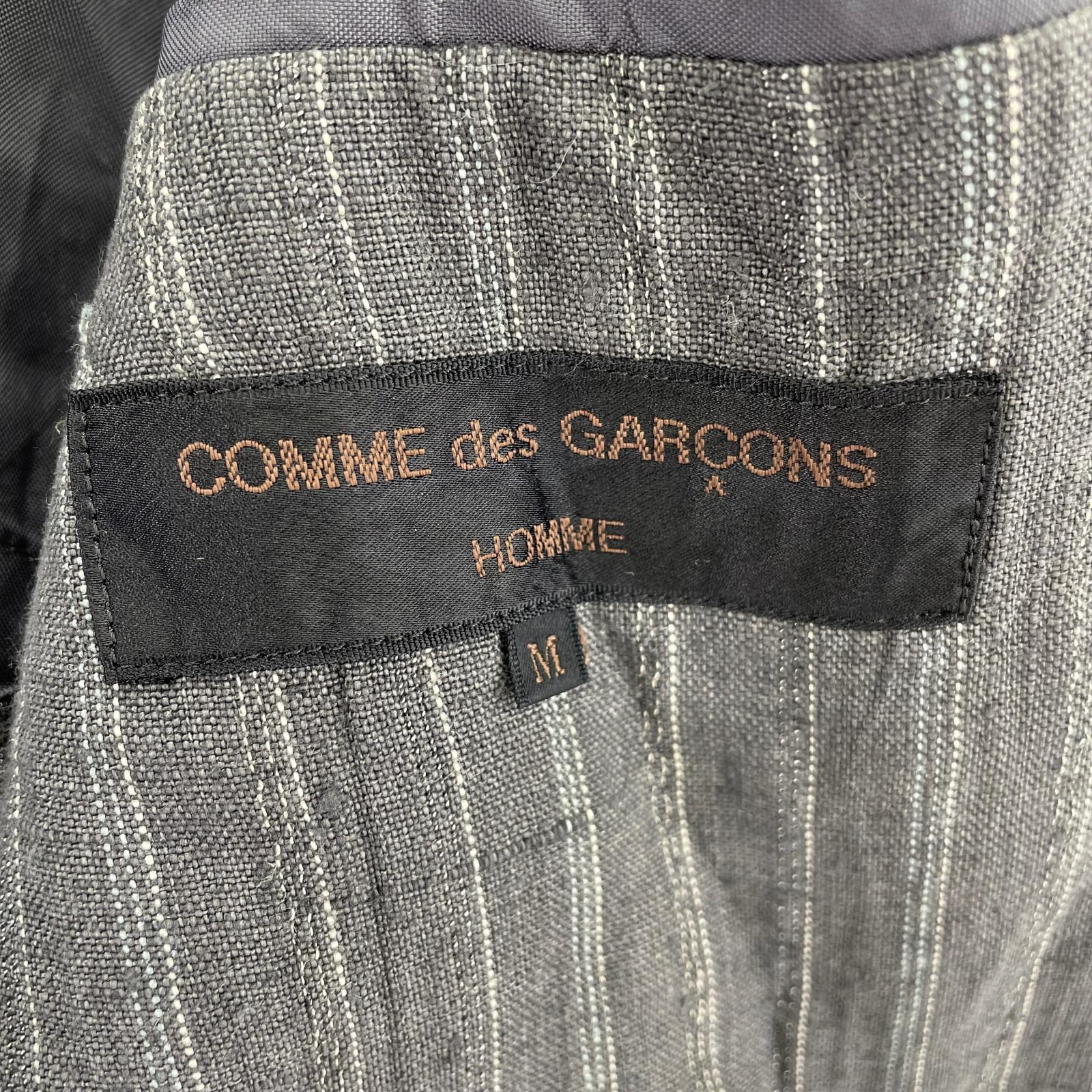 テーラードジャケット HOMME SAMPLE 3BストライプテーラードJKT (M) グレー M グレー
