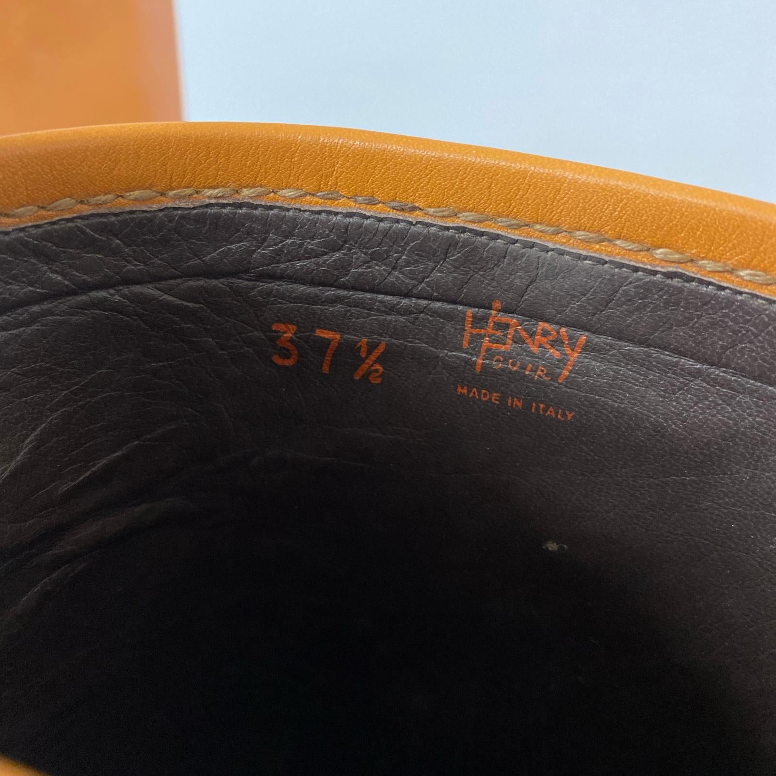 ブーツ HENRY CUIR ロングブーツ