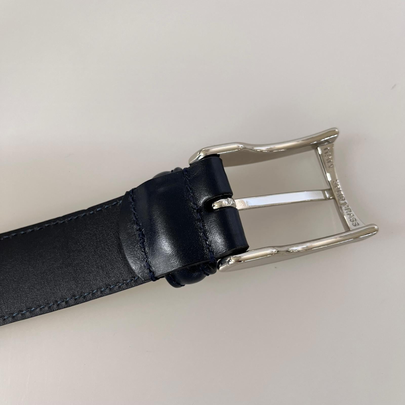 その他アクセサリー ANDERSONS ベルト ネイビー