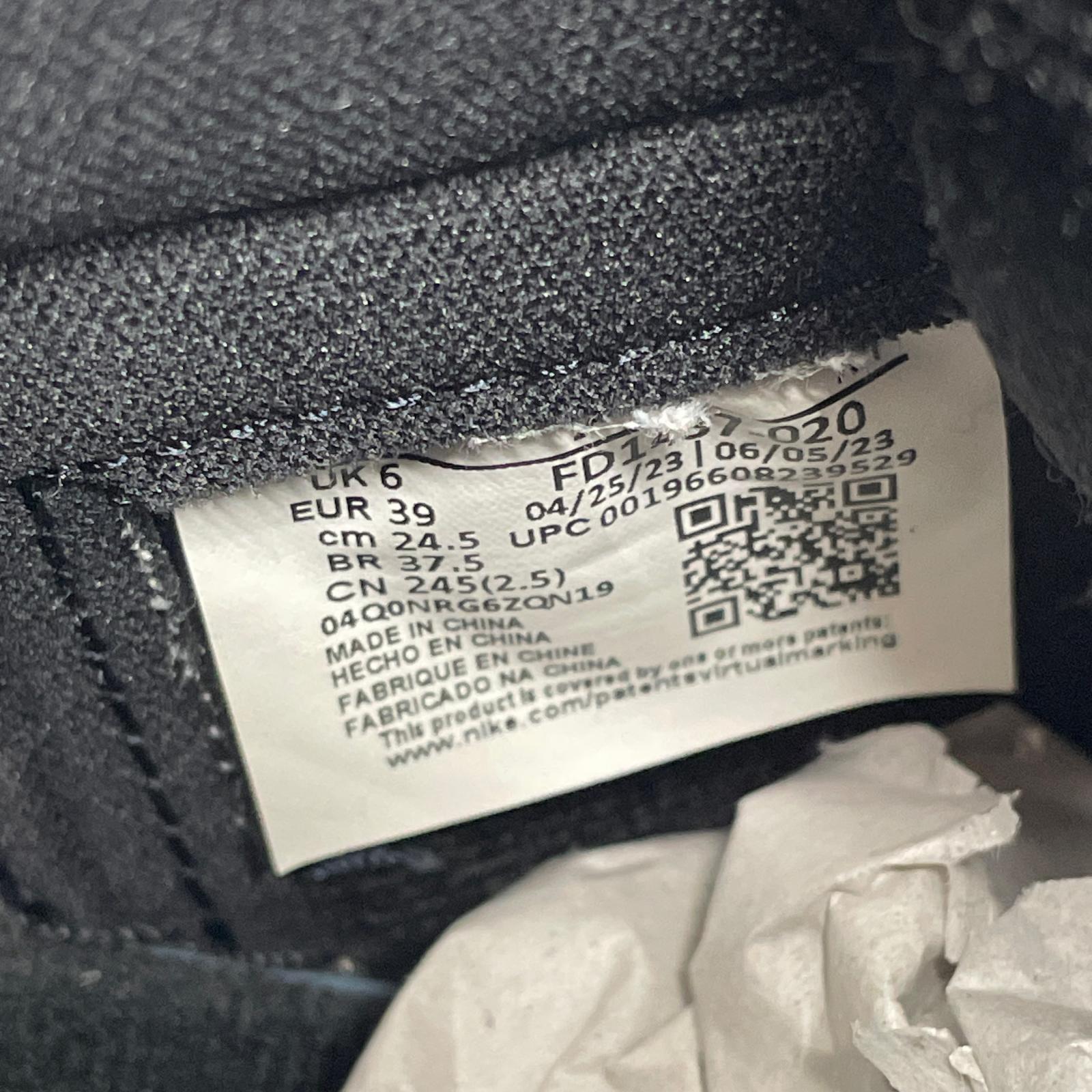 スニーカー GS AIR JODAN 1 Retro High OG Palomino 24.5cm (US6 1/2 UK6 EU39) ブラック