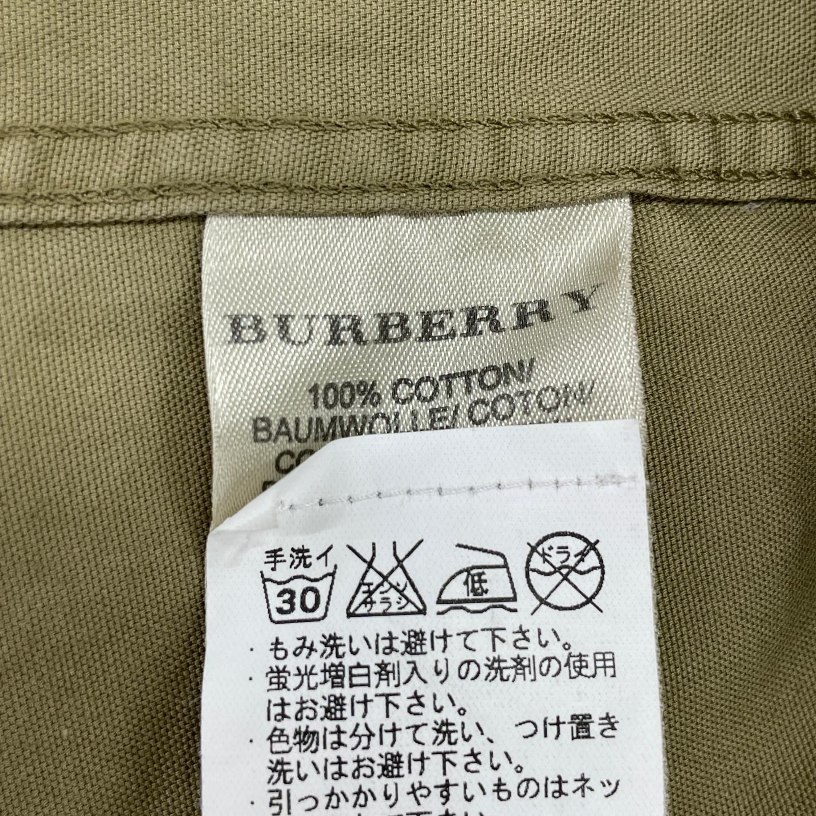 ジャケット brit ジップシャツジャケット 茶 M ブラウン