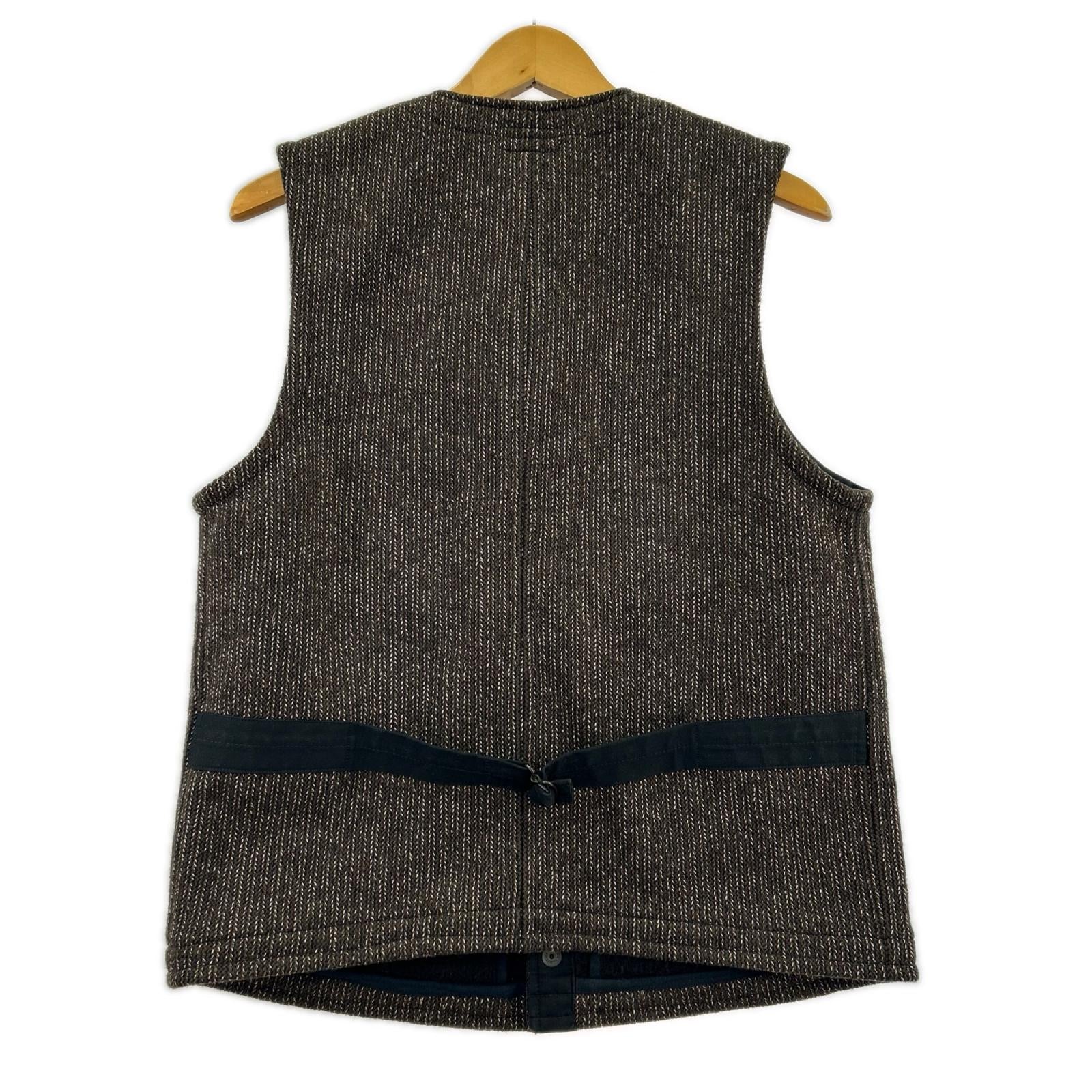 ジャケット BEACH CROSS VEST SIZE:38 38 ブラウン
