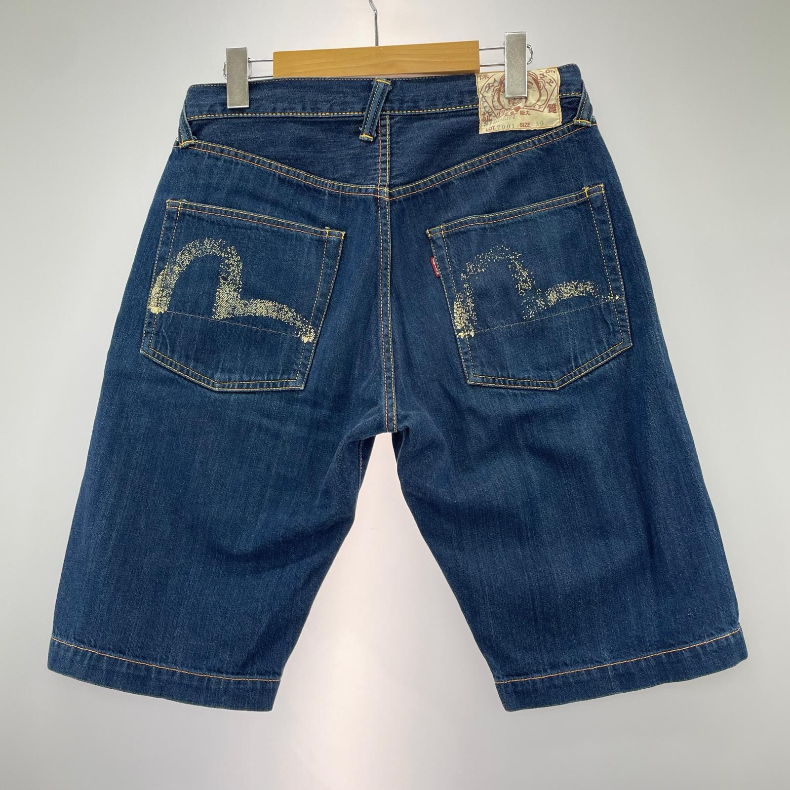 ショートパンツ 7001 インディゴ (W30) 30 ネイビー