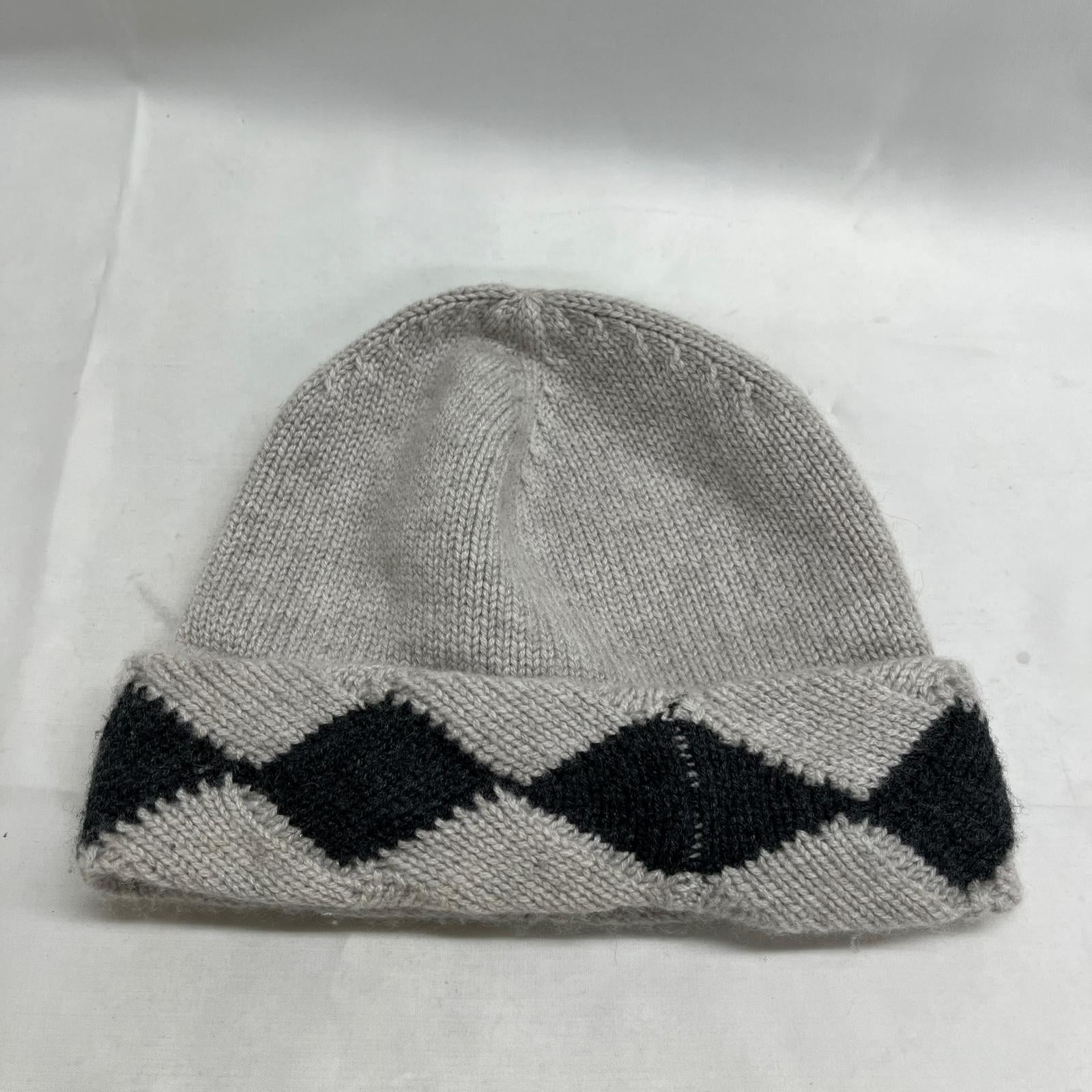 CHANEL カシミヤ ココマーク マトラッセ ニット帽