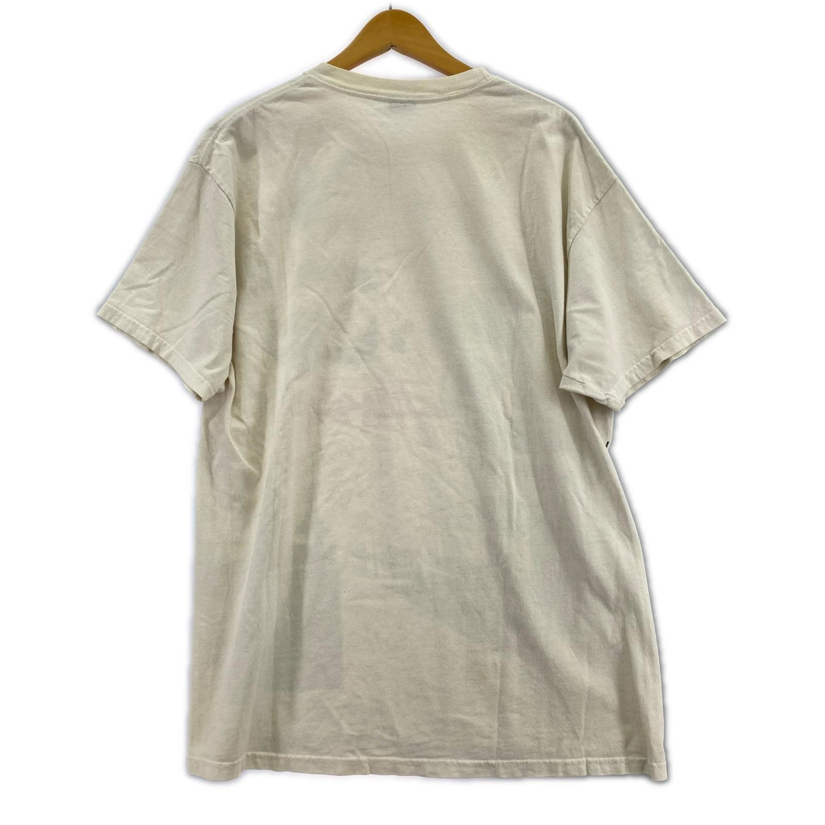 半袖Tシャツ 00s オーバープリント S/Sカットソー ホワイト L ホワイト