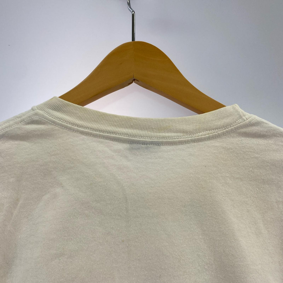 半袖Tシャツ 00s オーバープリント S/Sカットソー ホワイト L ホワイト