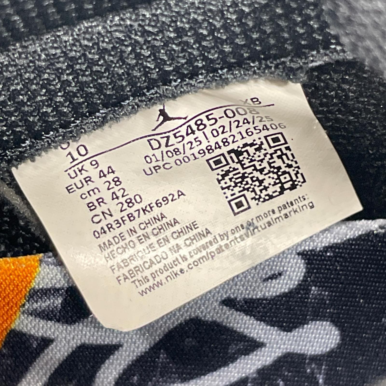 スニーカー AIR JORDAN 1 RETRO HIGH OG オレンジ 28cm 28cm (US10 UK9 1/2 EU46)