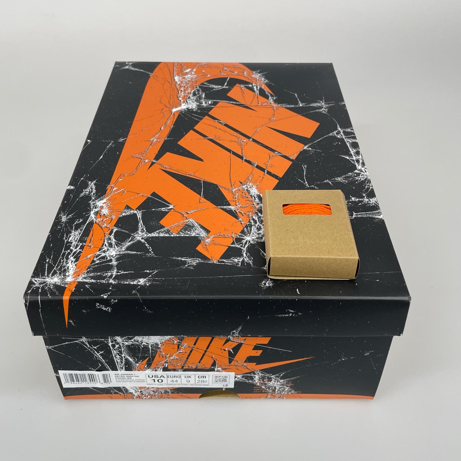 スニーカー AIR JORDAN 1 RETRO HIGH OG オレンジ 28cm 28cm (US10 UK9 1/2 EU46)
