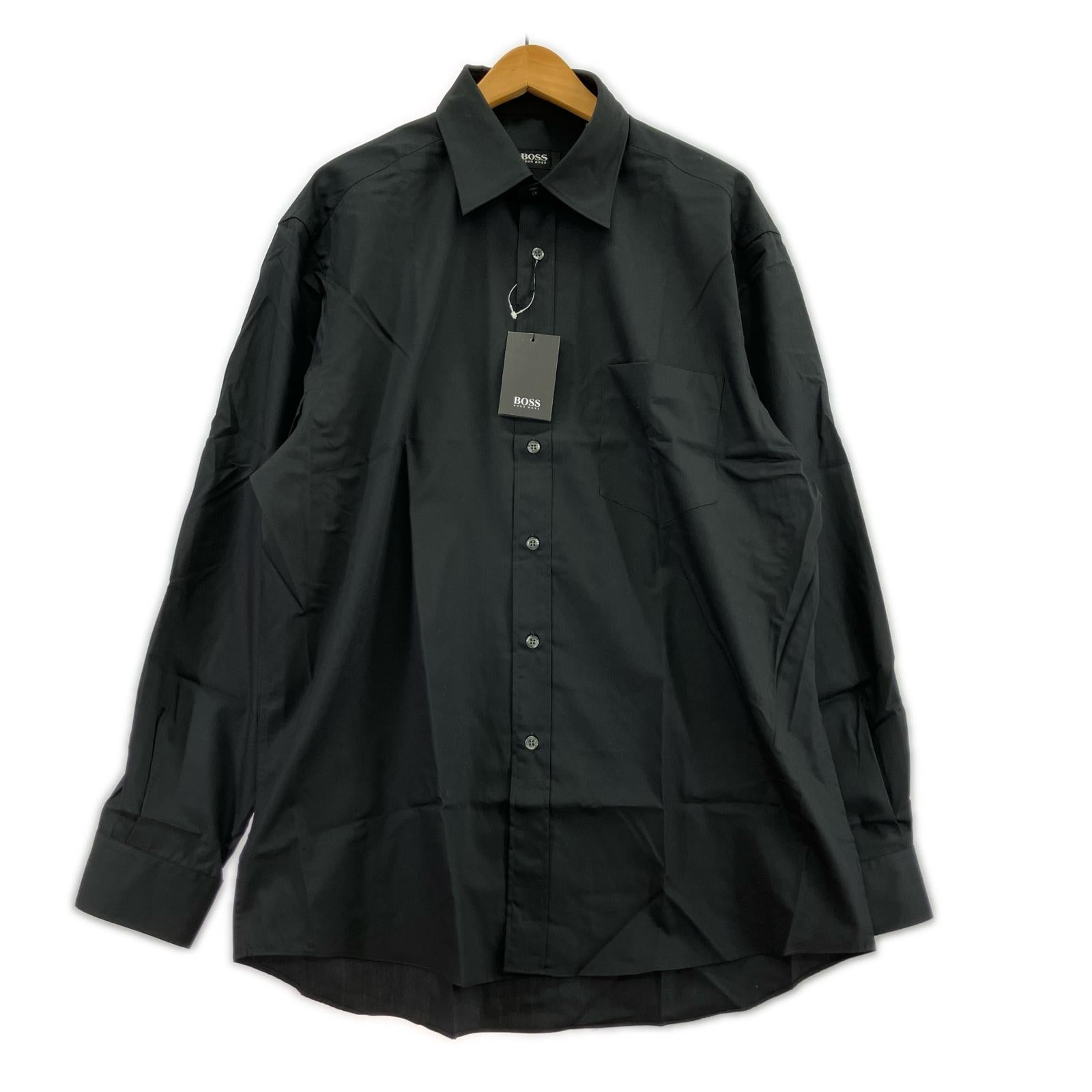 長袖シャツ HUGO BOSS 半袖 42 ブラック