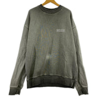 スウェット Pre-Washed Jersey Sweatshirt L グレー