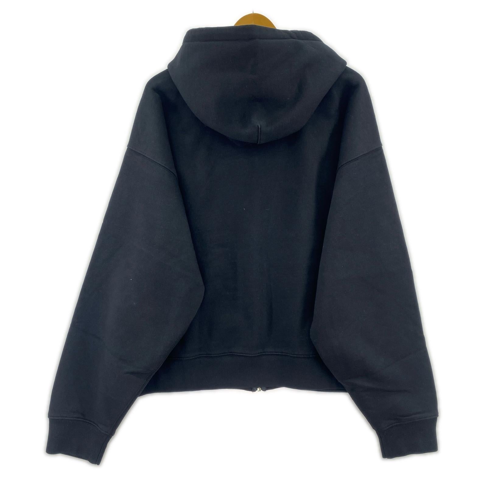 パーカー 25AW STONE WASHED FLEECE ZIP FJ9175-010 M ブラック