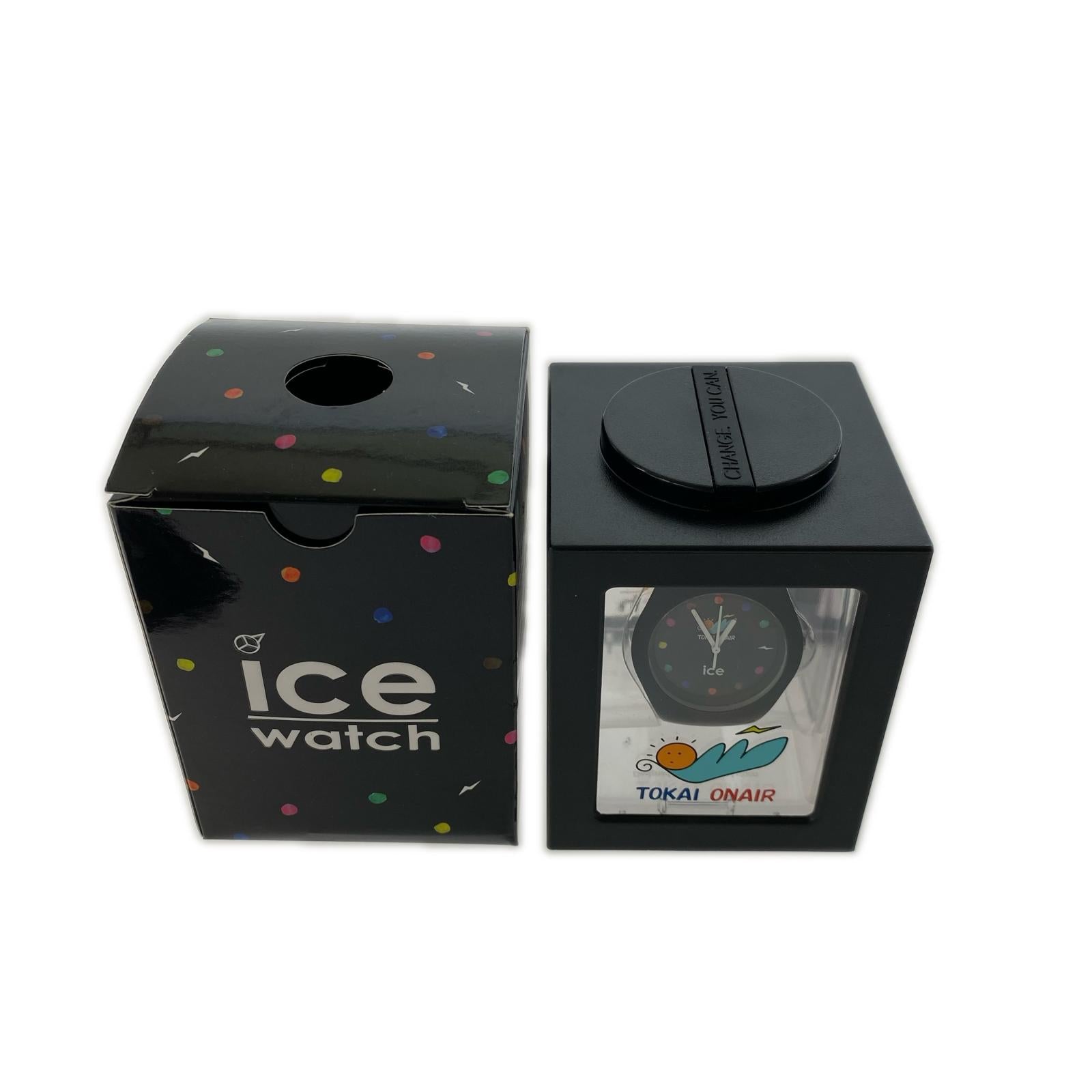 腕時計 ice watch 東海オンエア クォーツ 腕時計 ブラック