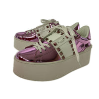 シューズ Rockstud untitled flatform Bianco Rose