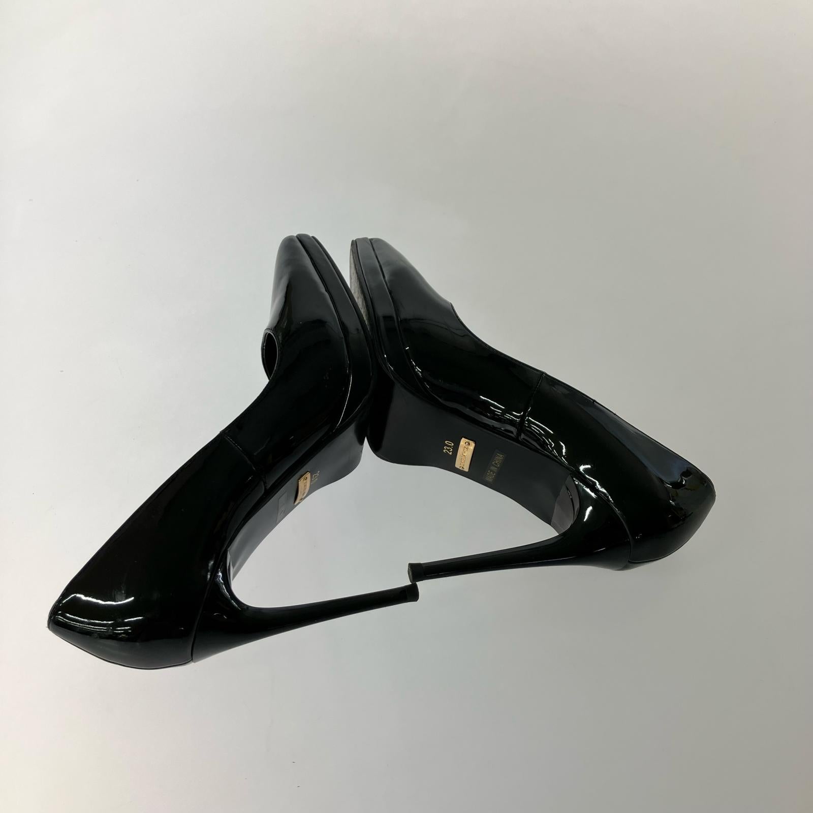 パンプス EMIRIAWIZ エナメル ハイヒール 23.0cm BLK 23cm (US5 UK4 1/2 EU36) ブラック