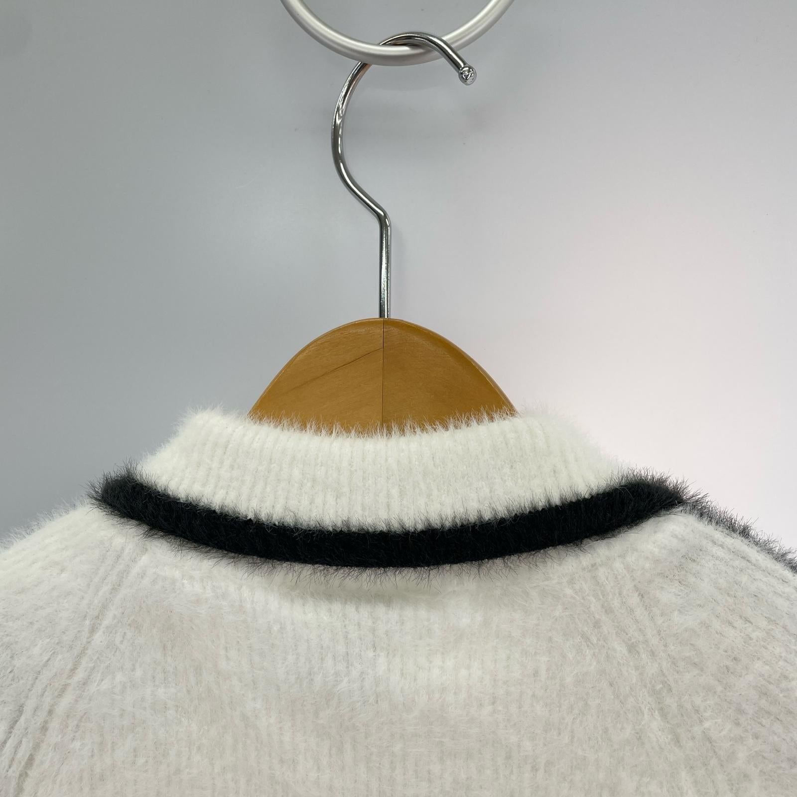 ニット KNITTED CALITEE 1 M ホワイト