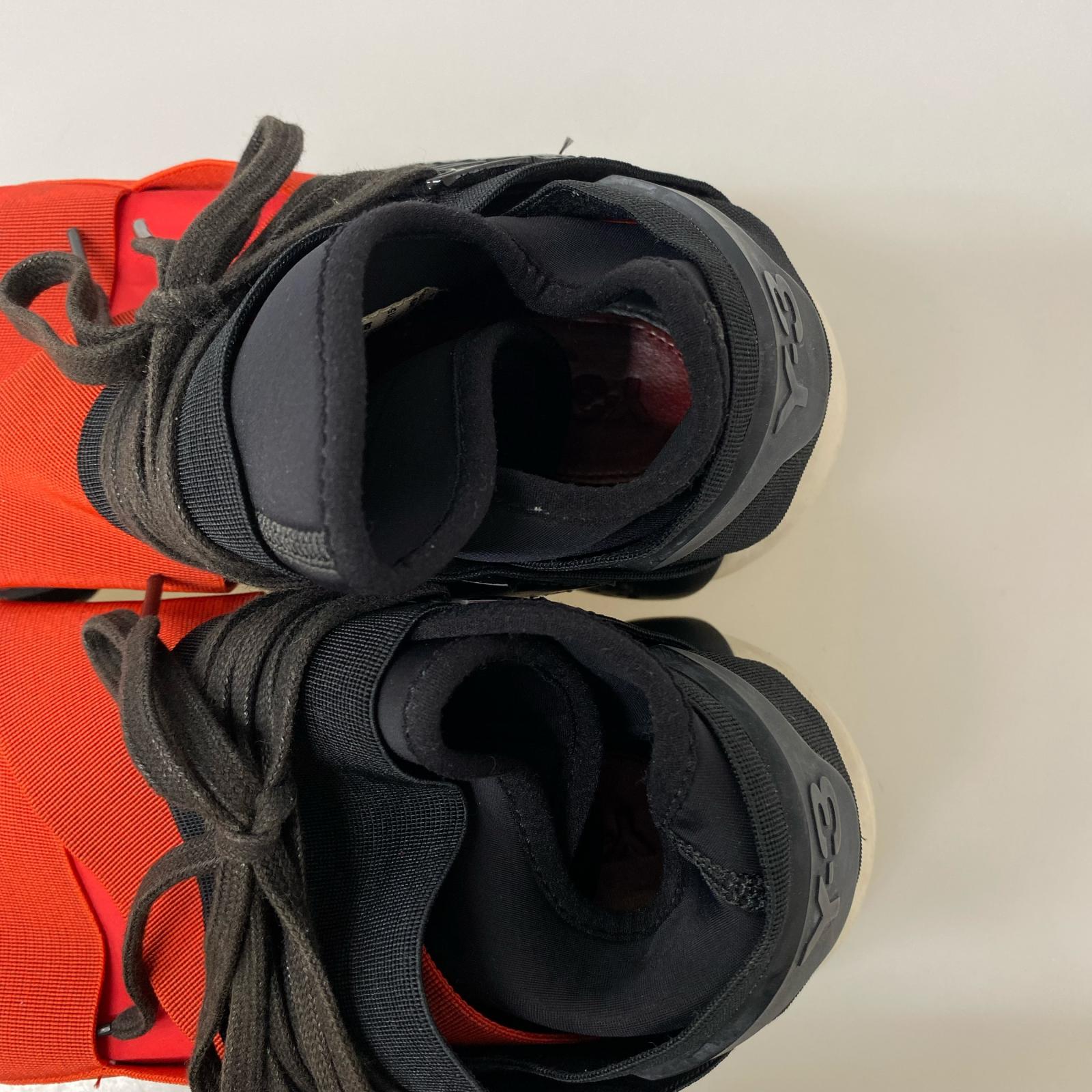 スニーカー Y-3 Qasa high 赤 25.5cm 25.5cm (US7 1/2 UK7 EU41) レッド