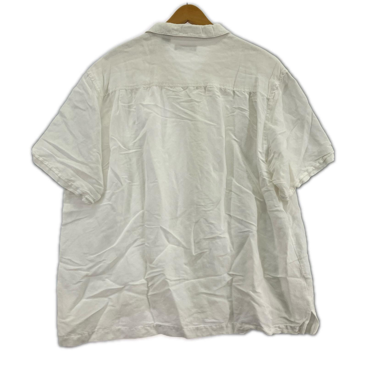 半袖シャツ CUBAVERA ラミーレーヨンキューバシャツ WHT XL ホワイト