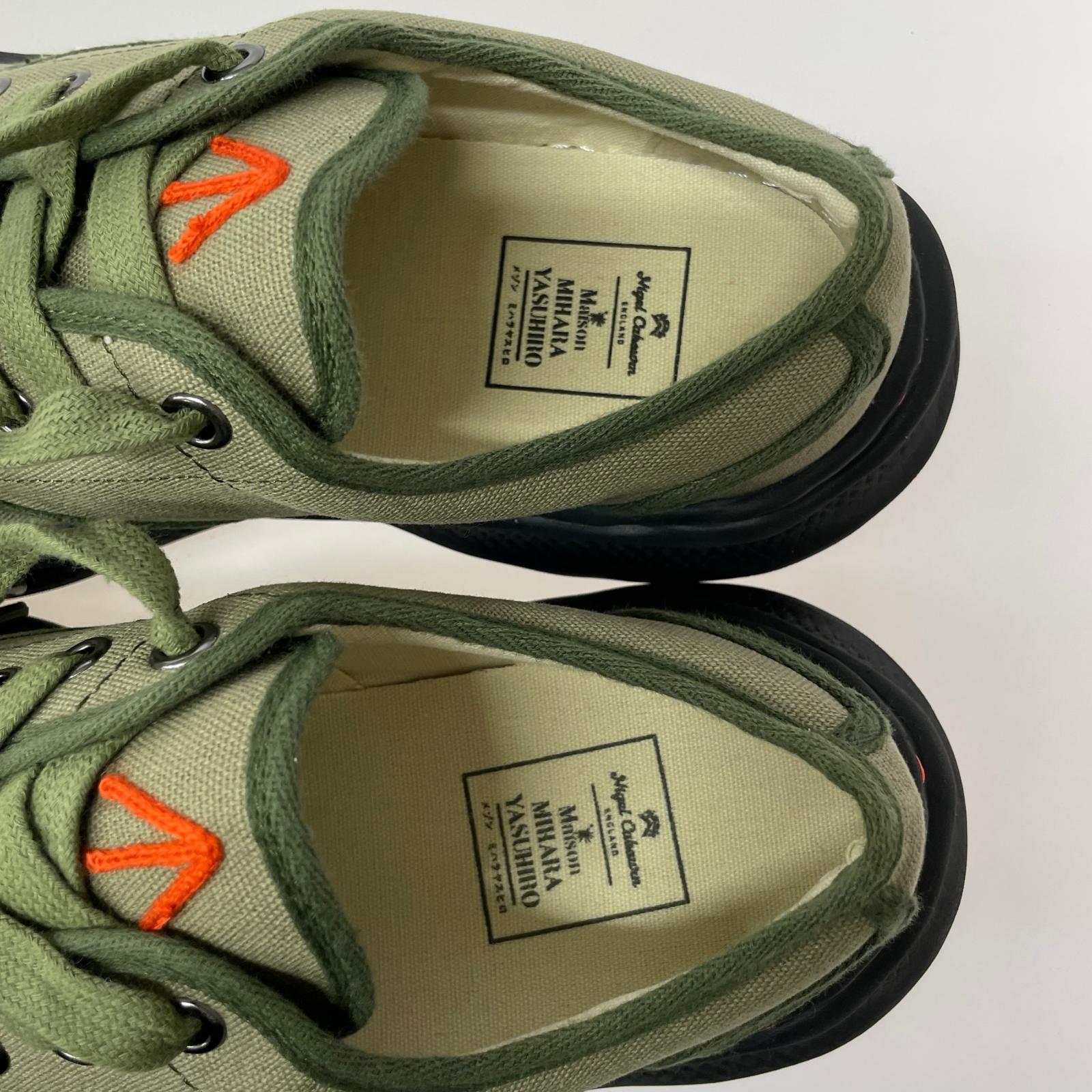 スニーカー Nigel Cabourn COMBAT SHOES(41) 41 グリーン