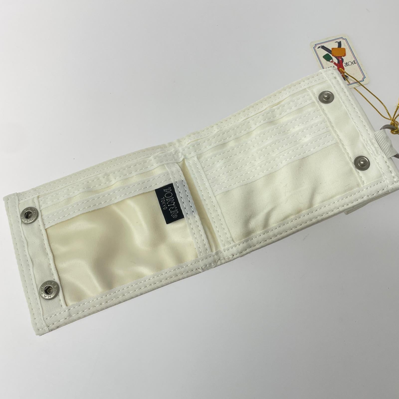 コンパクトウォレット PORTER フリースタイル ウォレット 707-07176 白 ホワイト