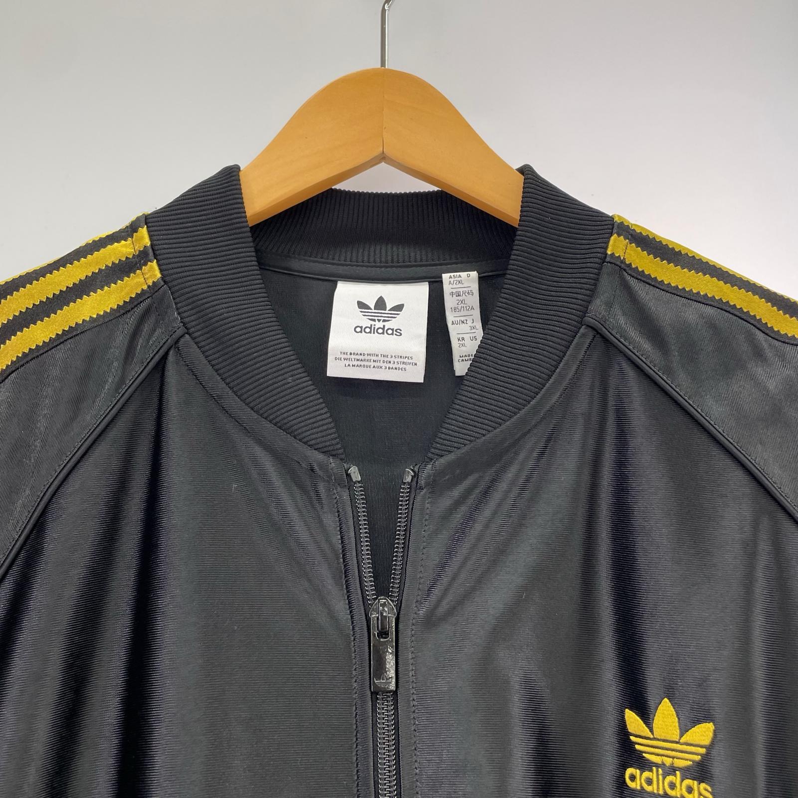 ジャージ adidas JW1850/JW1853 ジャージセットアップ BK/GD