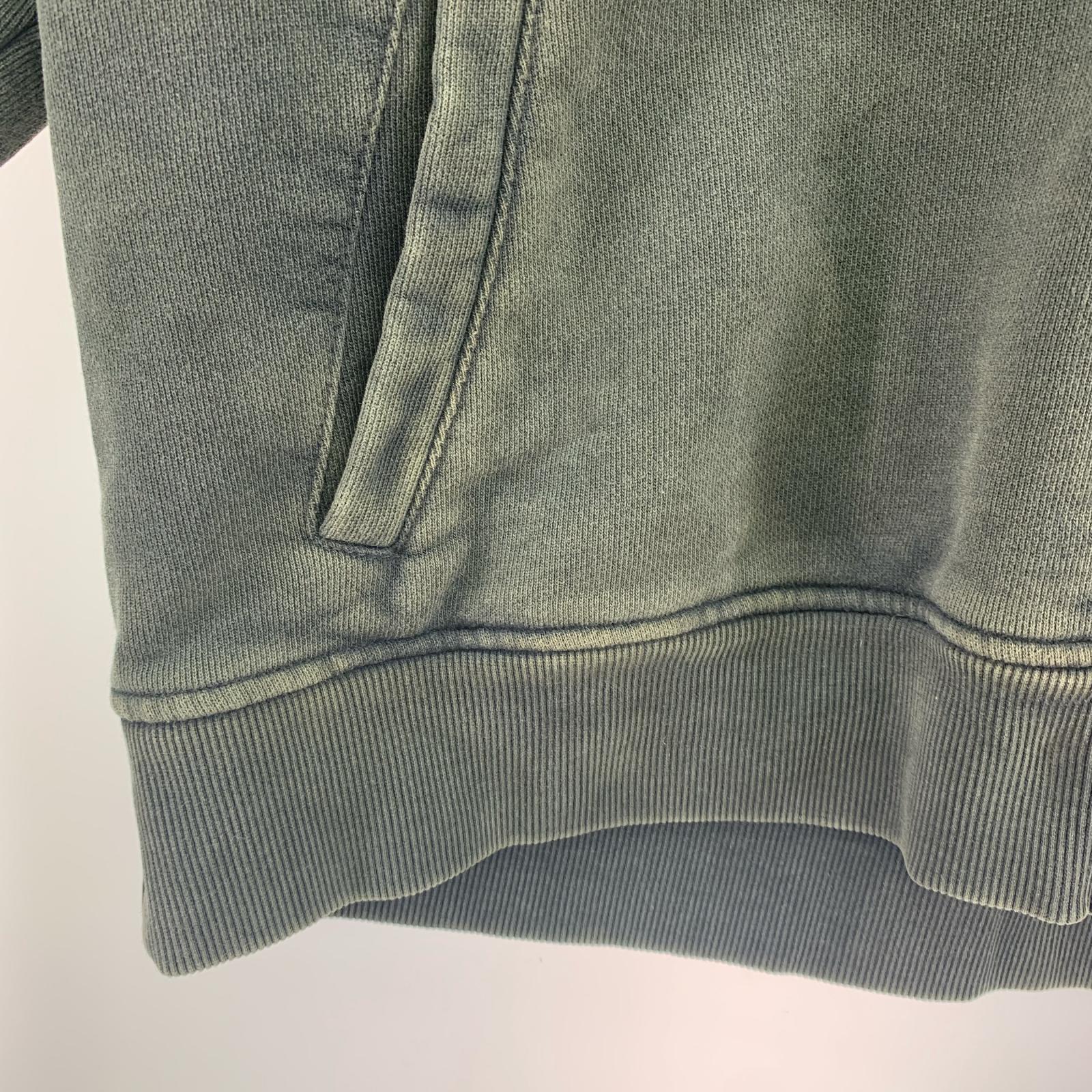 パーカー Entire Studios ETERNAL ZIP/WASHED BLACK ジップパーカー ブラック グレー