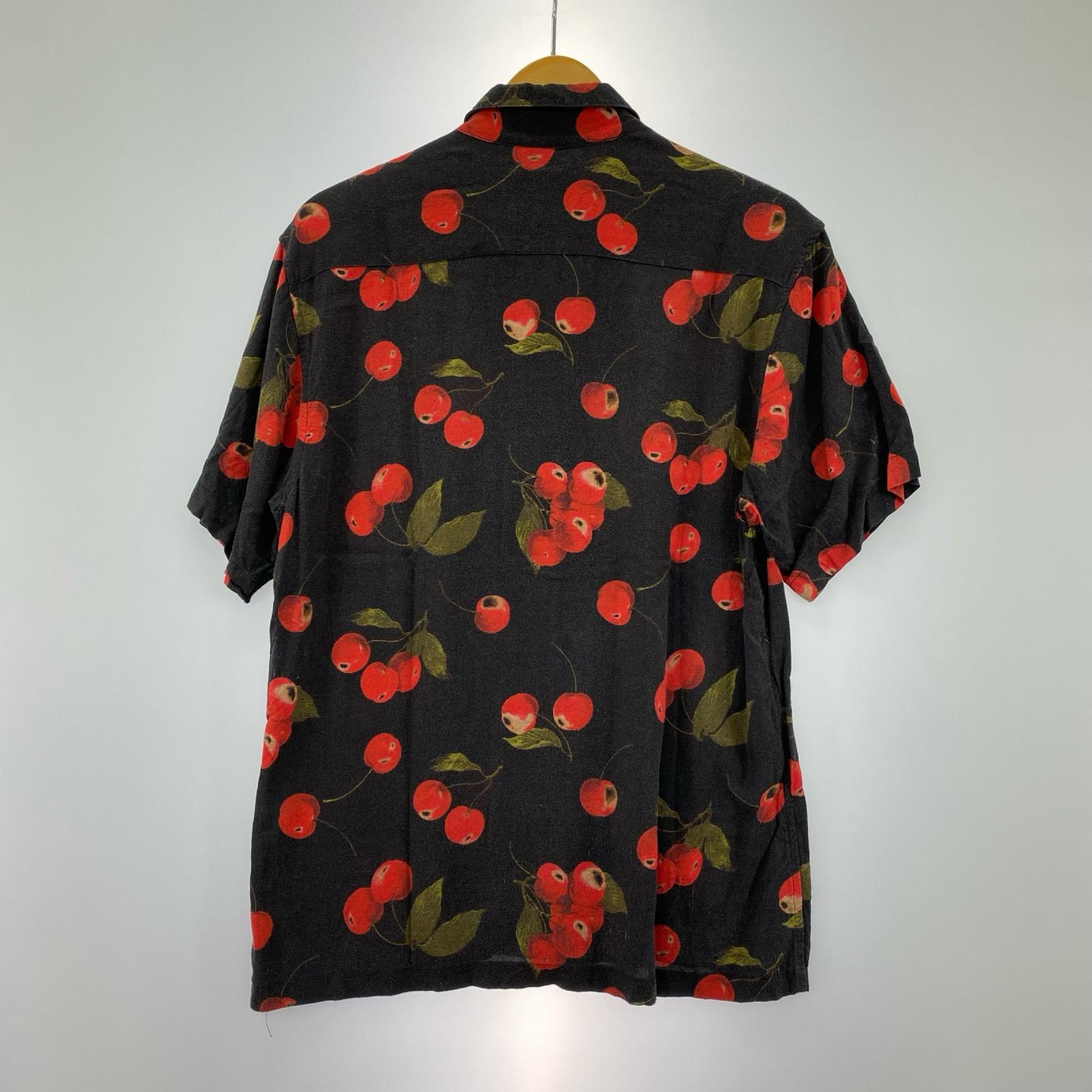 半袖シャツ 19ss cherry rayon 総柄シャツ(s) S