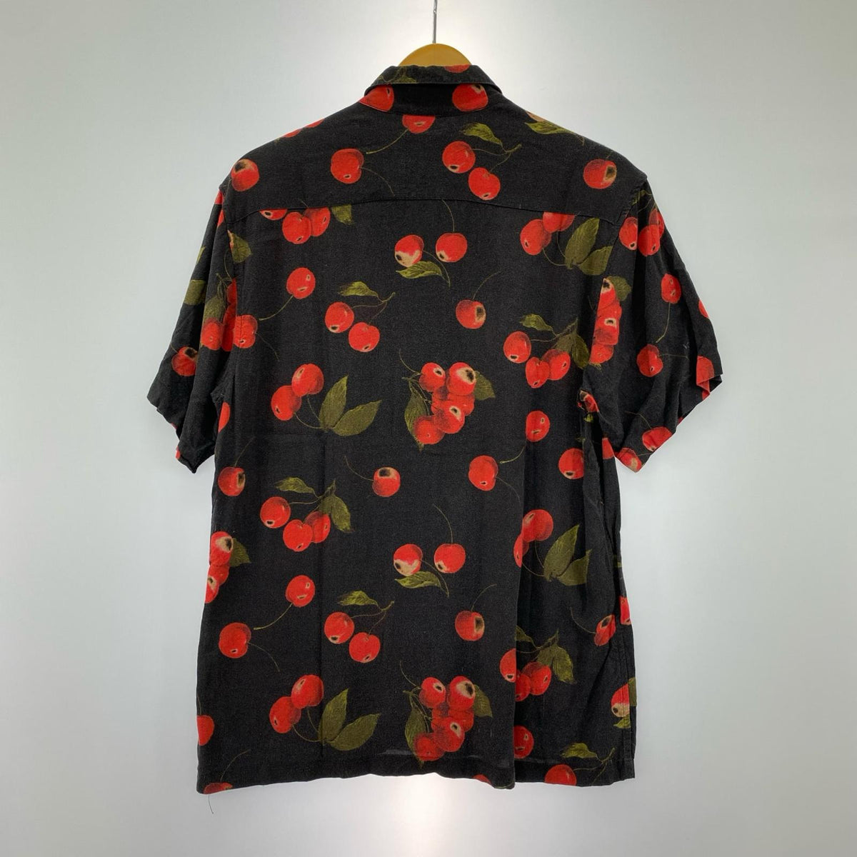 半袖シャツ 19ss cherry rayon 総柄シャツ(s) S