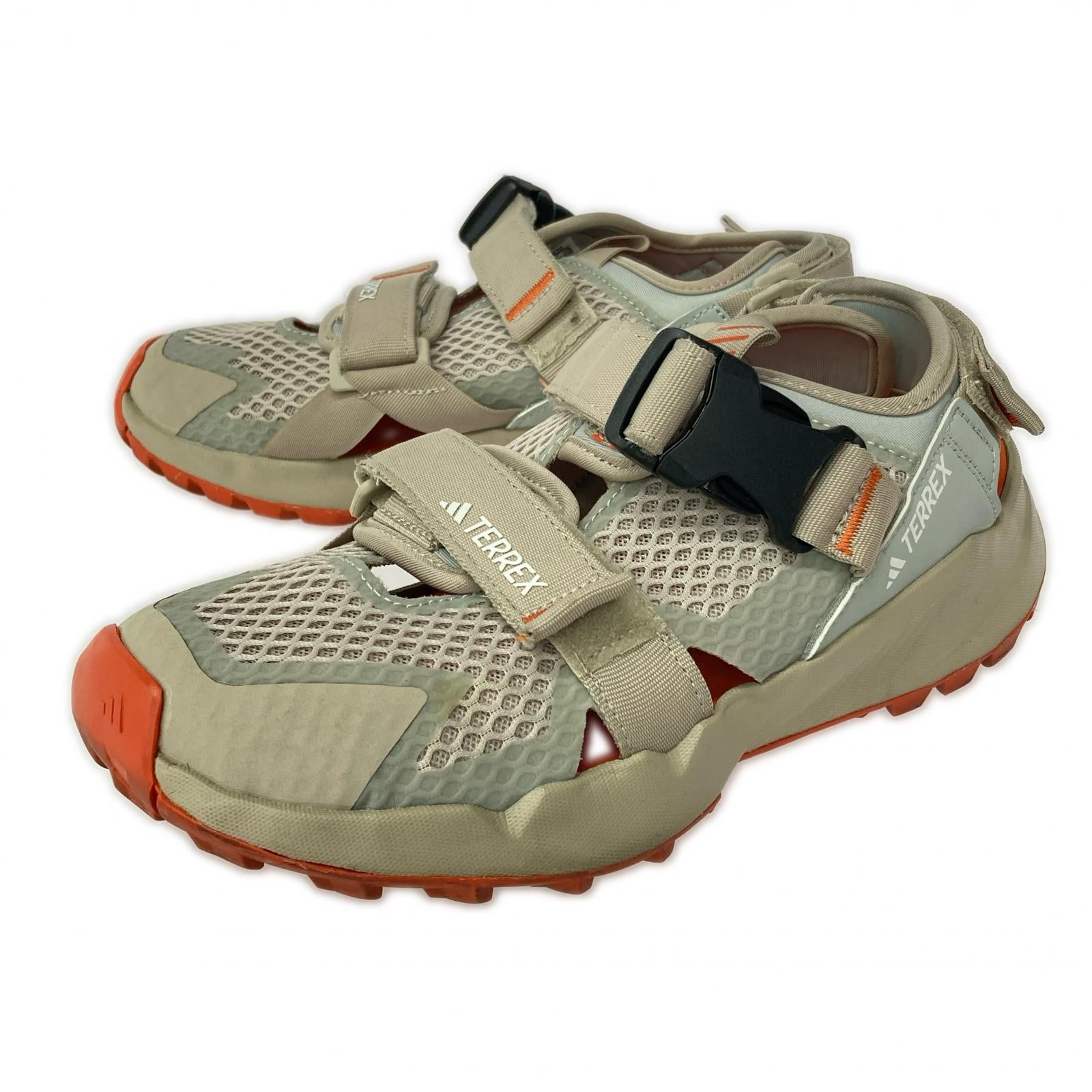 サンダル adidas サンダル 25.5cm (US7 1/2 UK7 EU41) ベージュ