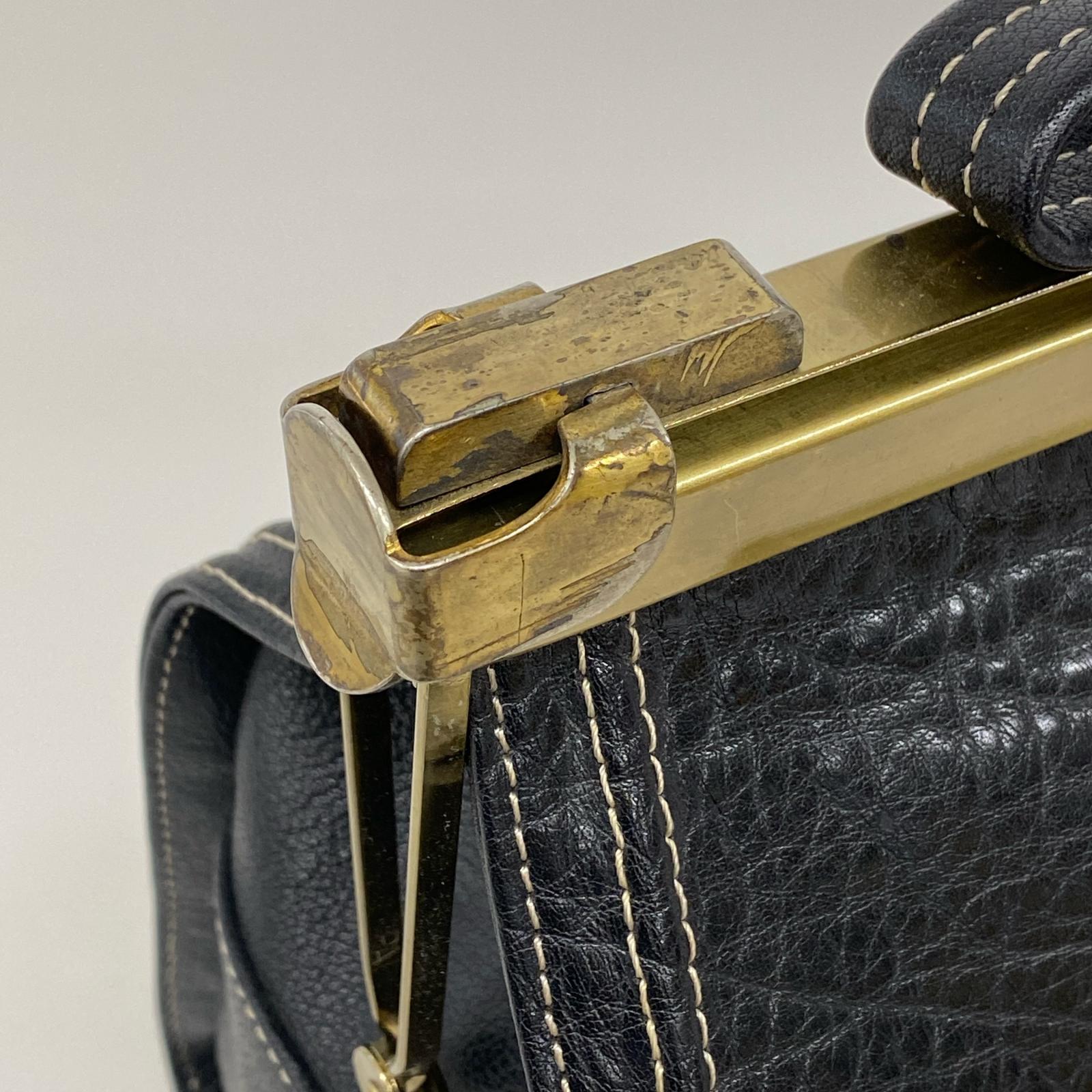 その他バッグ Louange ダレスバッグBK 中ペイズリー柄 ブラック