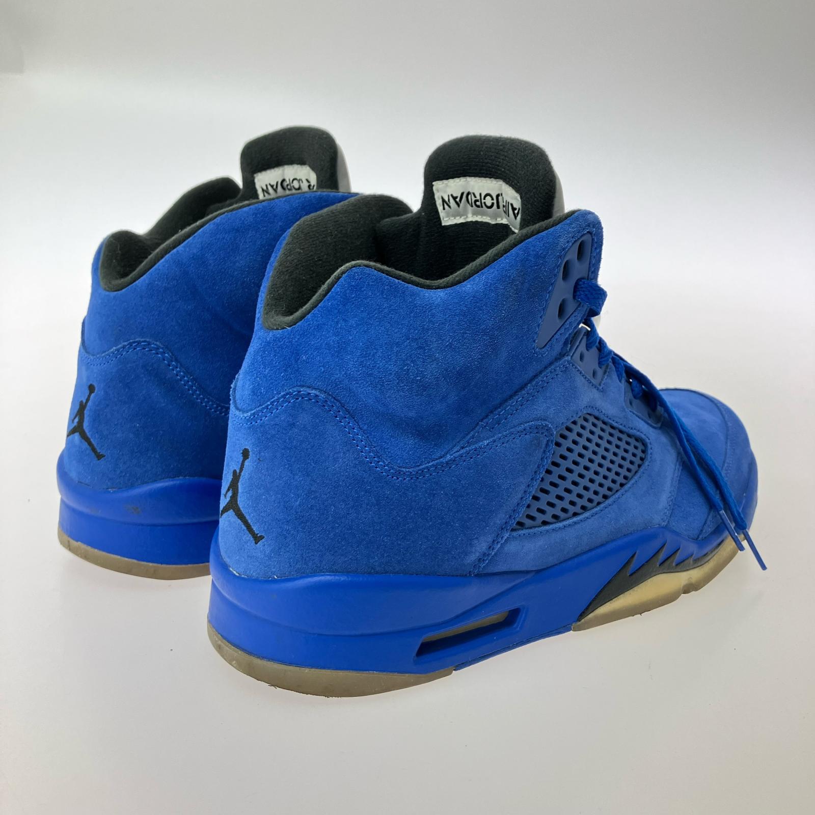 スニーカー Air Jordan 5 Retro Blue Suede 29cm (US11 UK10 1/2 EU48) ブルー