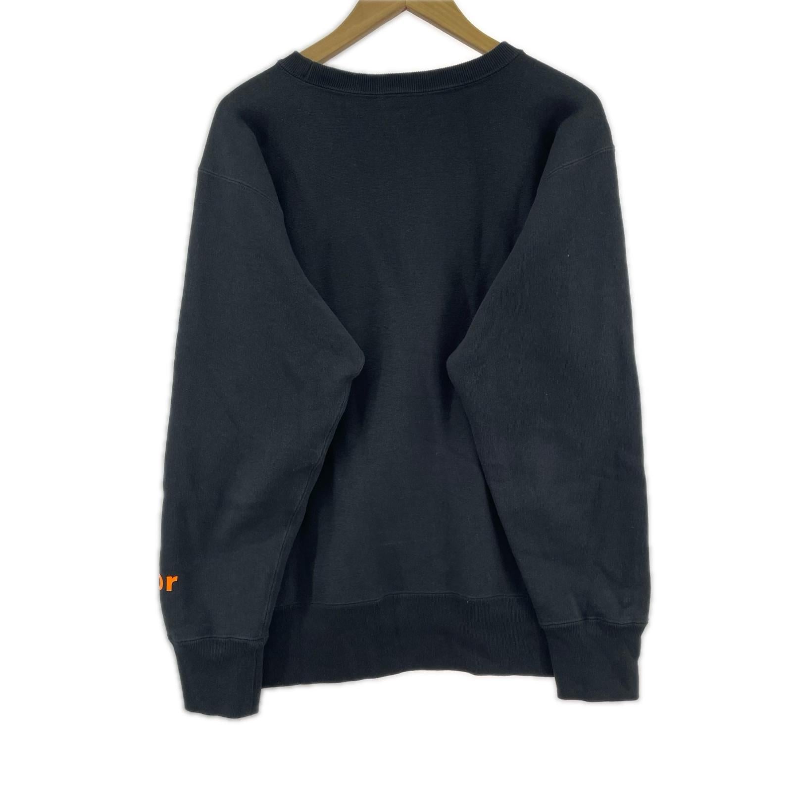 スウェット ×kolor ブラック(L) L ブラック
