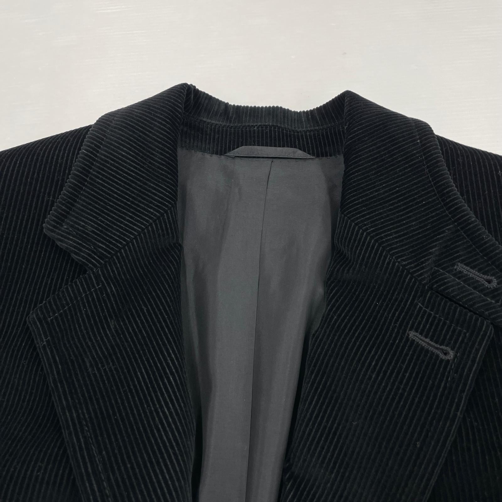 ジャケット HUGO BOSS コーデュロイジャケット 46 ブラック