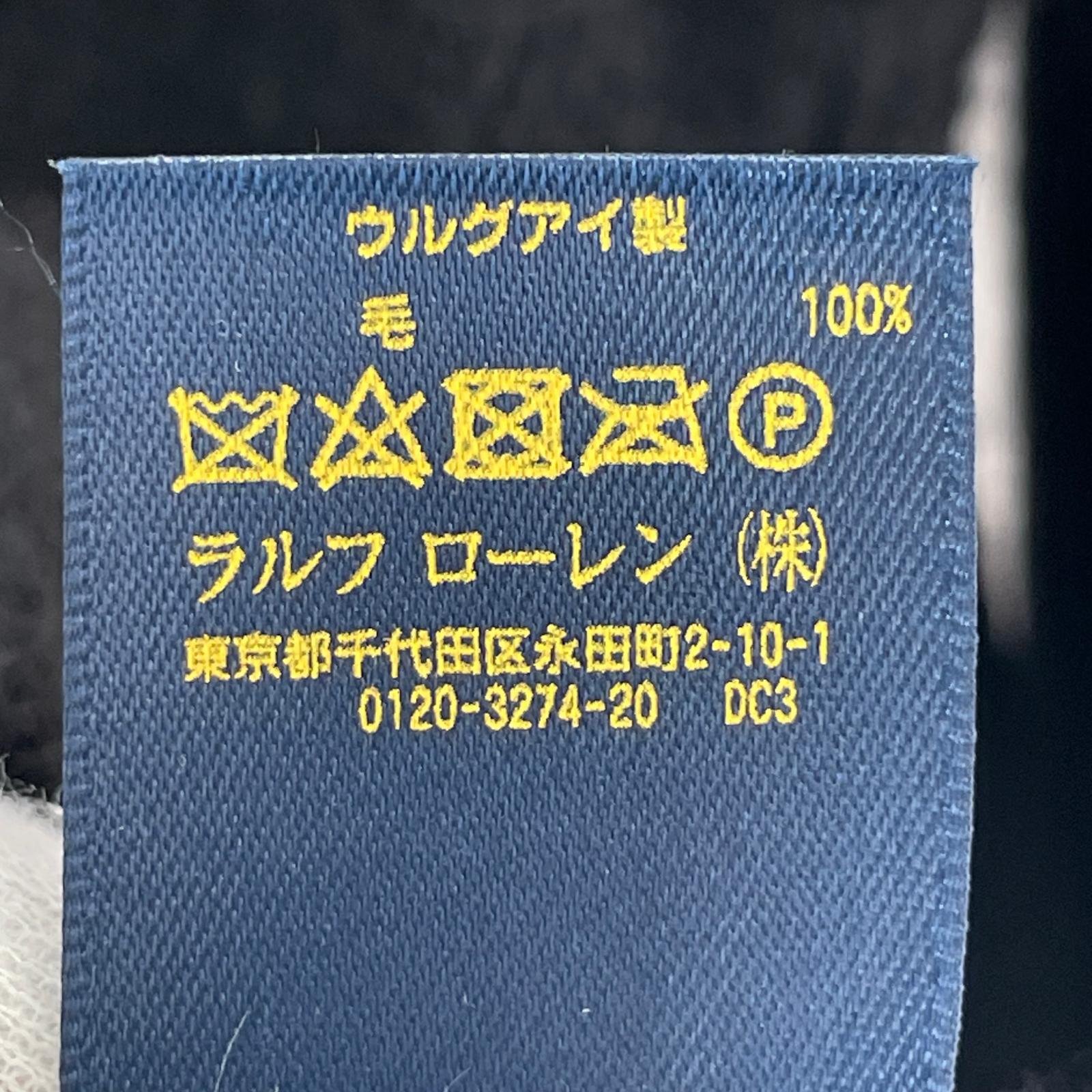 ニット メリノウール タートルネック ニットPO ブラック