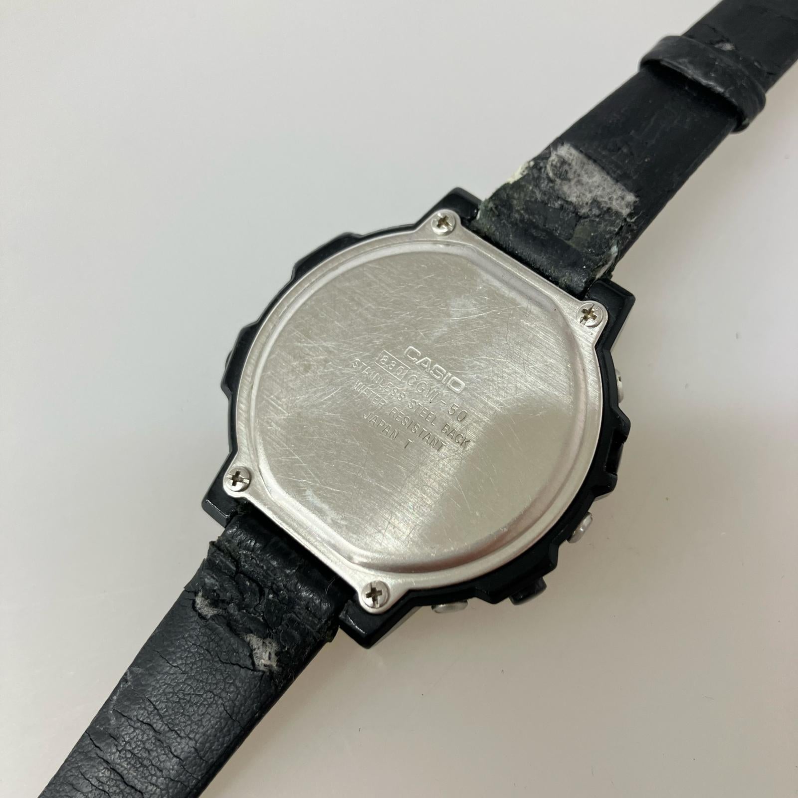 腕時計 CASIO COSMO PHASE ブラック CGW-50 ブラック